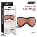 Luxury Fetish Eye Mask – Premium Adjustable Blindfold