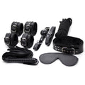 Midnight Noir BDSM Bondage Kit – 10 Piece Couples Intimacy Set