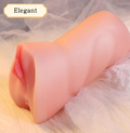 Elegant Real Feel Stroker – Soft Silicone Male Masturbator Sleeve