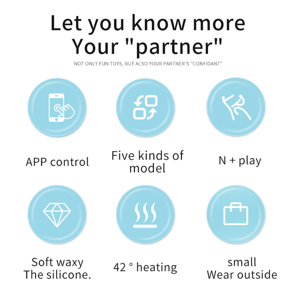 APP Interactive Butterfly Wearing Vibrator – App-Controlled Couples Vibrator - Pleazure Code