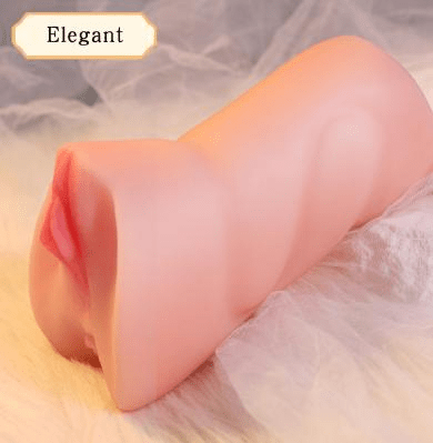 Elegant Real Feel Stroker – Soft Silicone Male Masturbator Sleeve - Pleazure Code