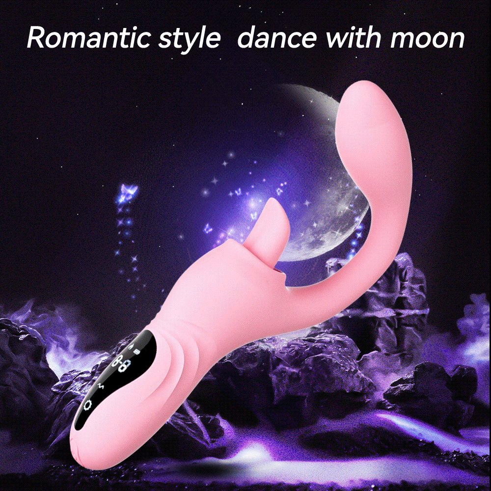 Sweet Tongue Rabbit Vibrator – G-Spot & Clitoral Massager