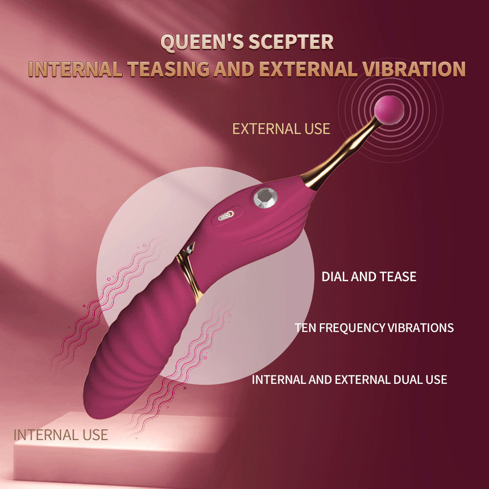 Queen Magic G-Spot Vibrator – USB Rechargeable Curved Massager