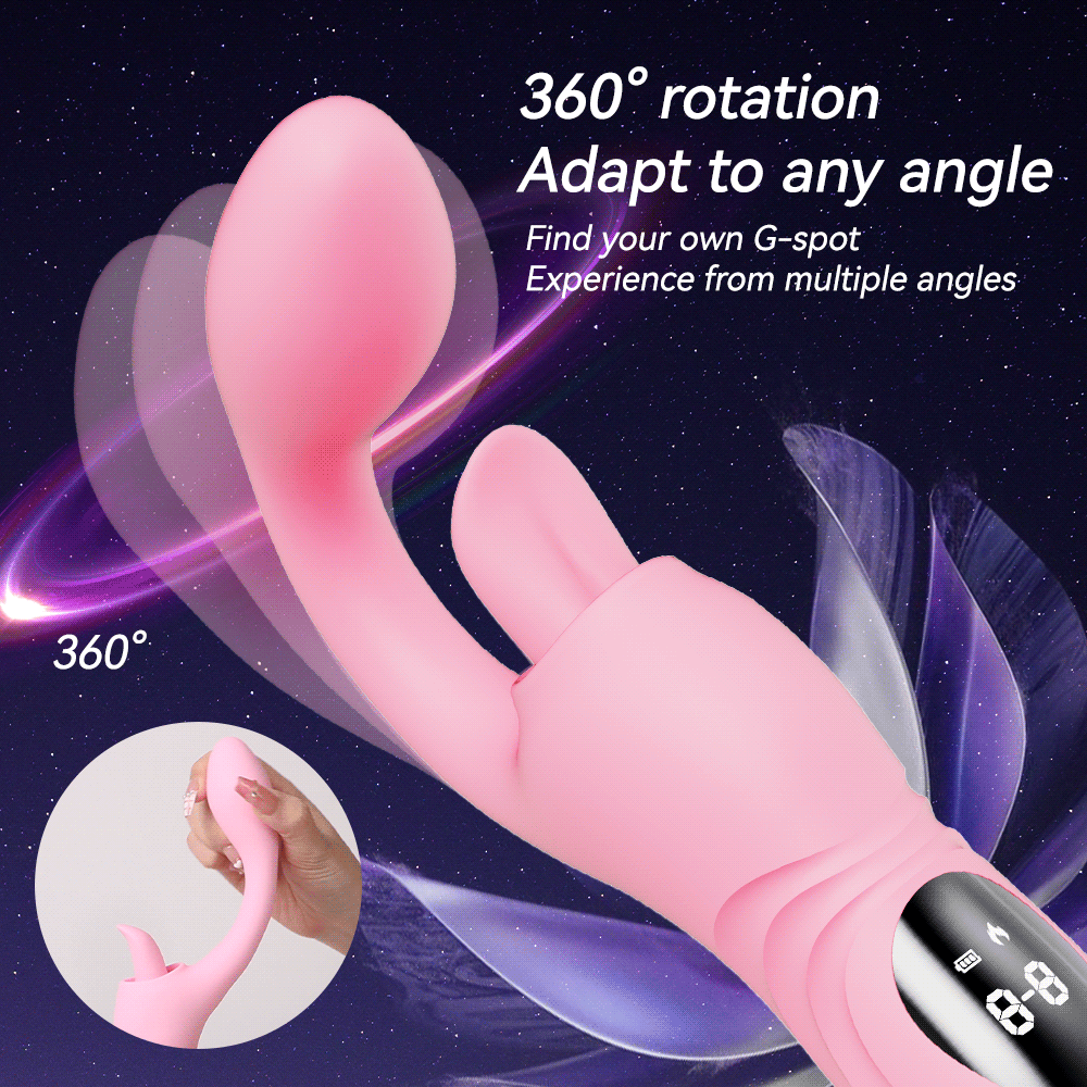 Sweet Tongue Rabbit Vibrator – G-Spot & Clitoral Massager