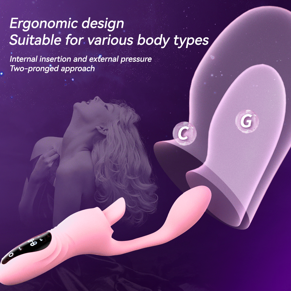 Sweet Tongue Rabbit Vibrator – G-Spot & Clitoral Massager