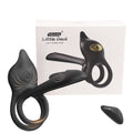 Little Devil Pro Vibrating Cock Ring with Perineum Massager - Pleazure Code