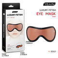 Luxury Fetish Eye Mask – Premium Adjustable Blindfold - Pleazure Code