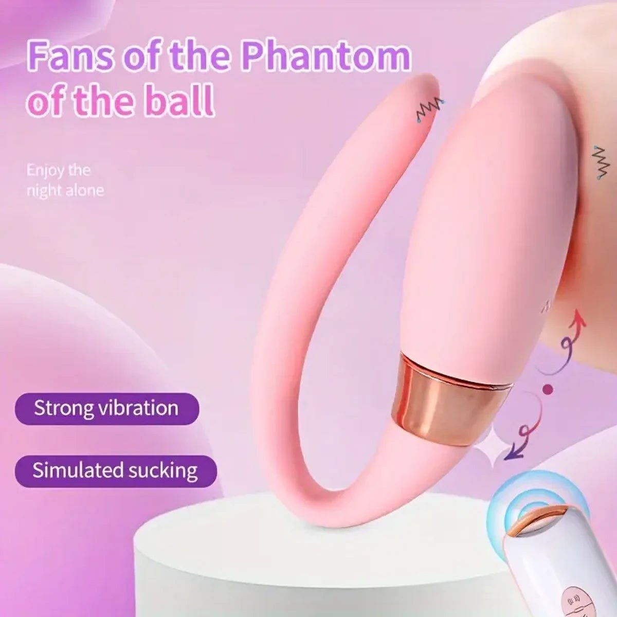 Mandarin Duck Couples Vibrator – Wearable Remote-Control Vibrator - Pleazure Code