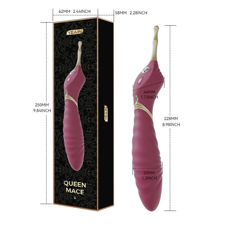 Queen Magic G-Spot Vibrator – USB Rechargeable Curved Massager - Pleazure Code