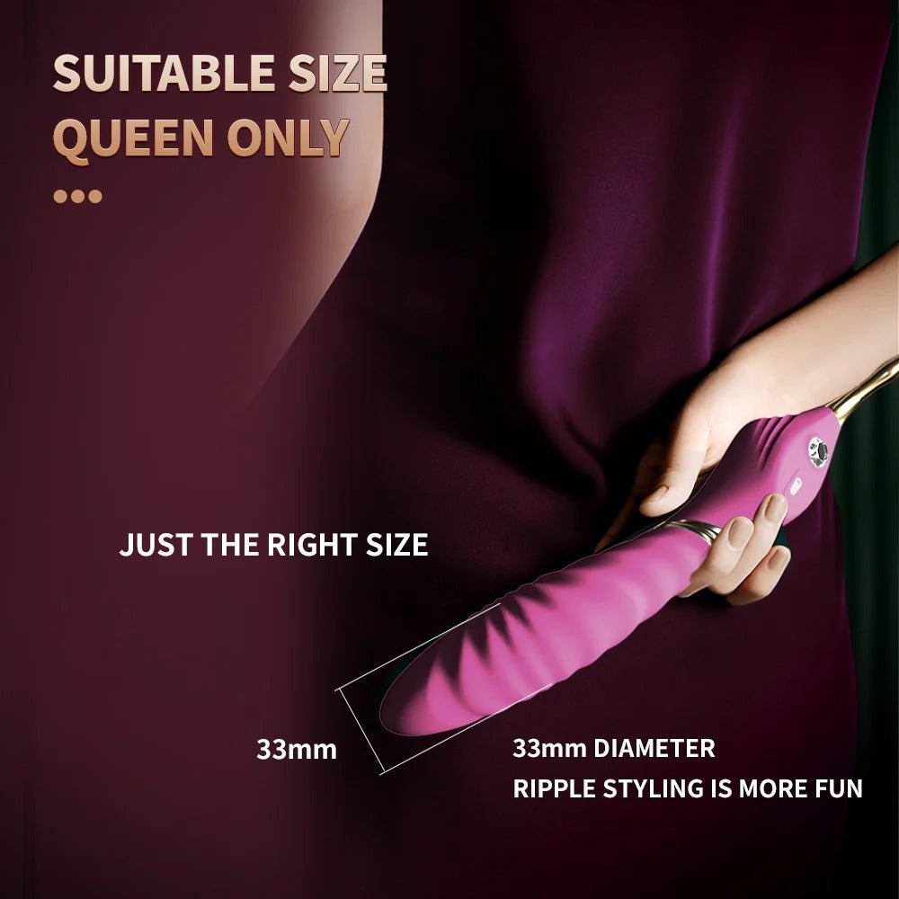 Queen Magic G-Spot Vibrator – USB Rechargeable Curved Massager - Pleazure Code