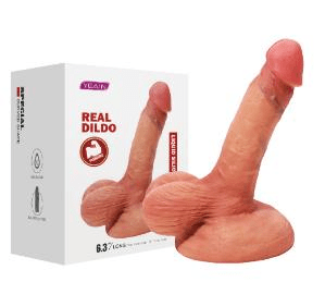 Real Dildo 6.3" – Realistic Silicone Pleasure Dildo - Pleazure Code