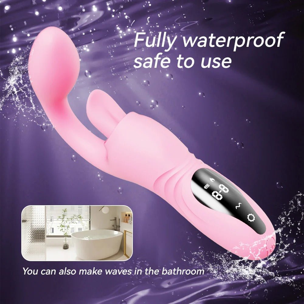 Sweet Tongue Rabbit Vibrator – G-Spot & Clitoral Massager - Pleazure Code