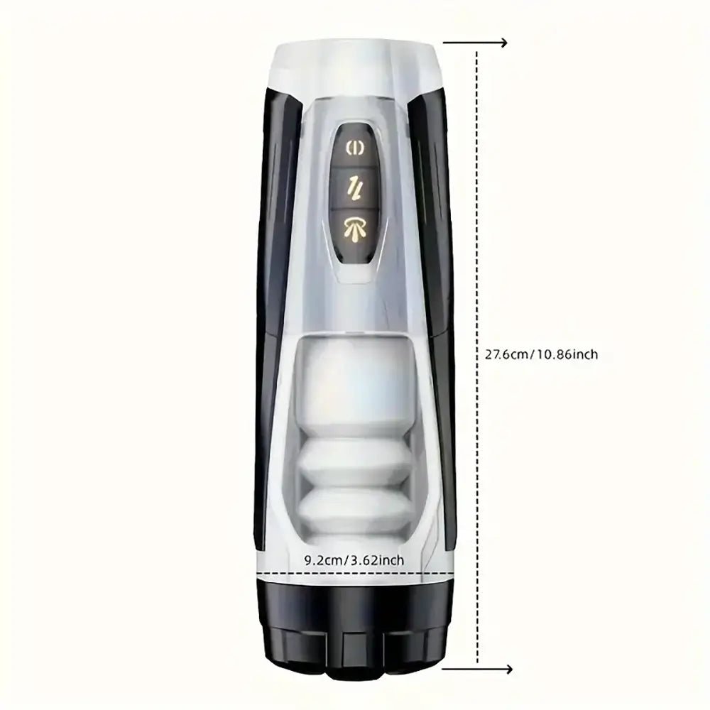 Titan Power Automatic Male Masturbator – USB Rechargeable Stroker Cup - Pleazure Code