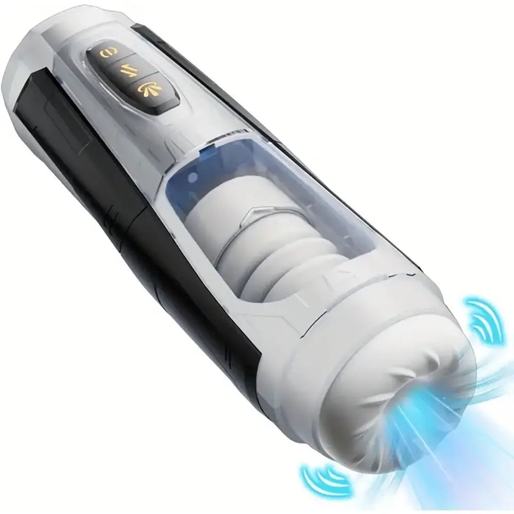 Titan Power Automatic Male Masturbator – USB Rechargeable Stroker Cup - Pleazure Code