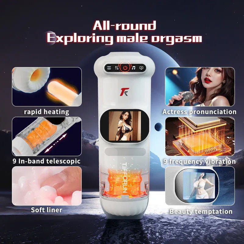 UFO Interactive Male Masturbator – Visual Window Automatic Stroker - Pleazure Code