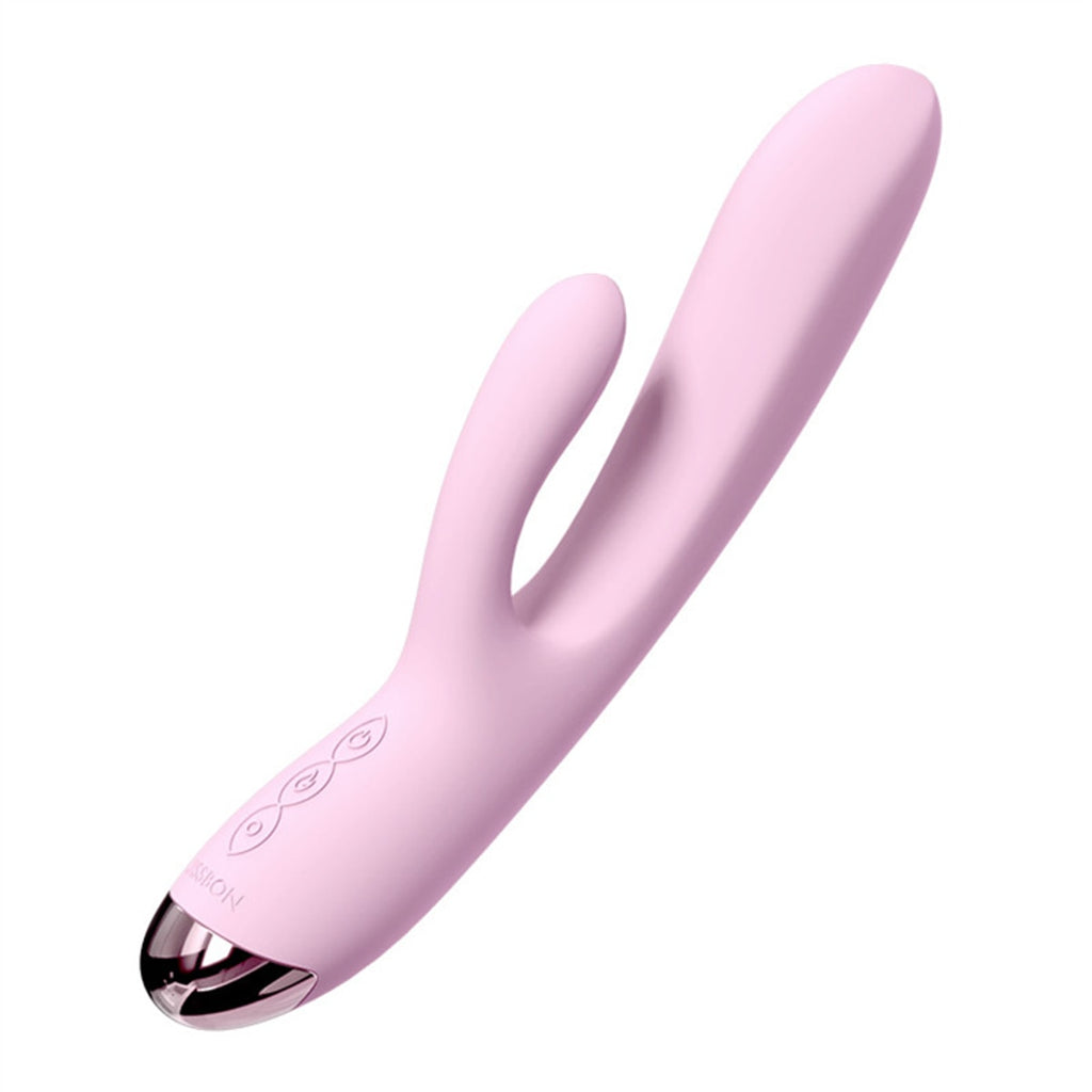 Velvet Bunny Warming Rabbit Vibrator – 40°C Heated G-Spot & Clitoral Massager - Pleazure Code