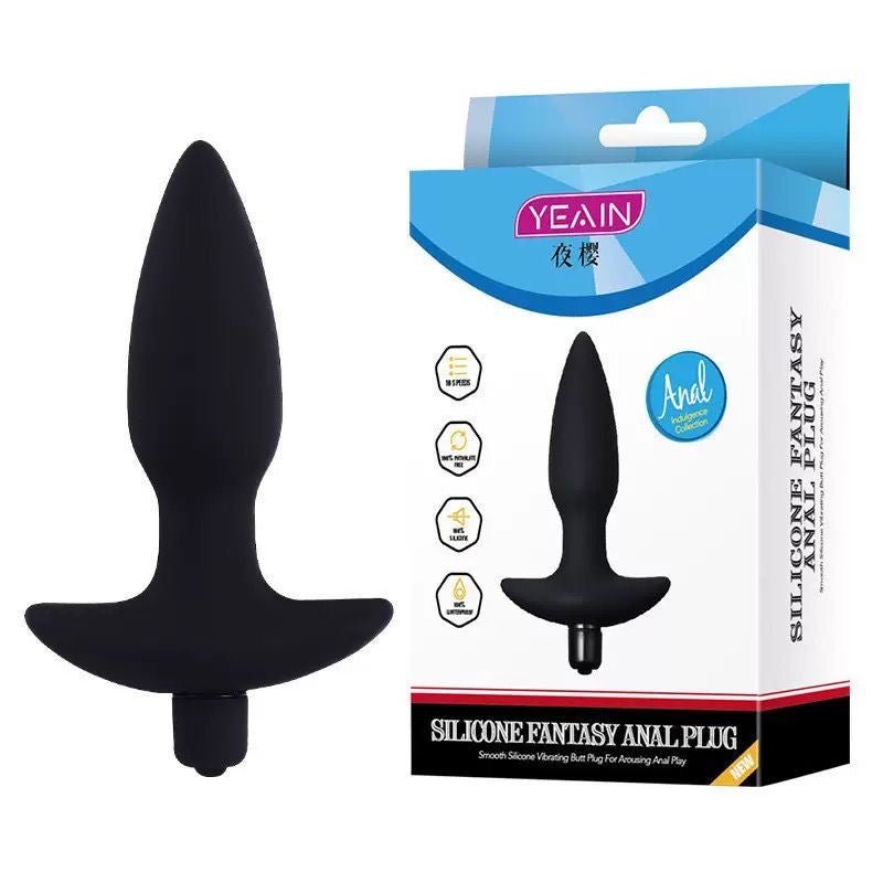 Yeain Silicone Fantasy Anal Plug – Vibrating Silicone Butt Plug - Pleazure Code